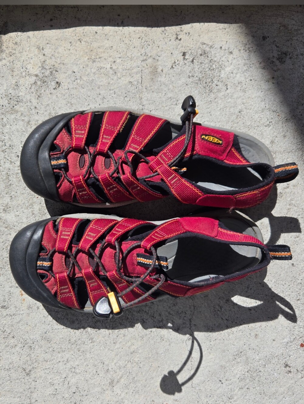 KEEN Men’s Red Outdoor Sandals